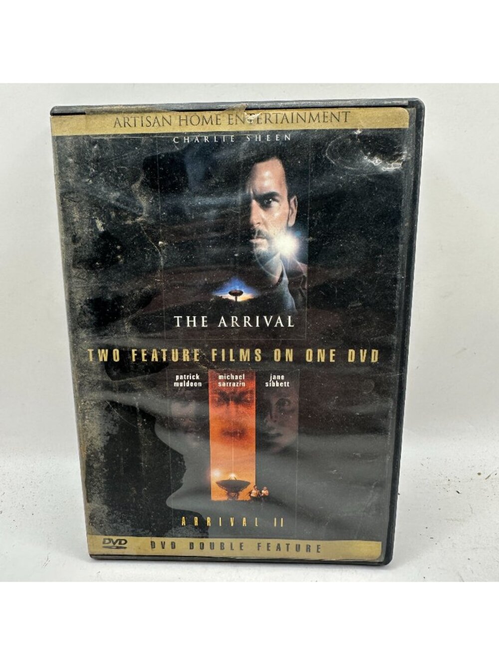 The Arrival Arrival II Double Feature DVD Charlie Sheen Artisan Home Widescreen